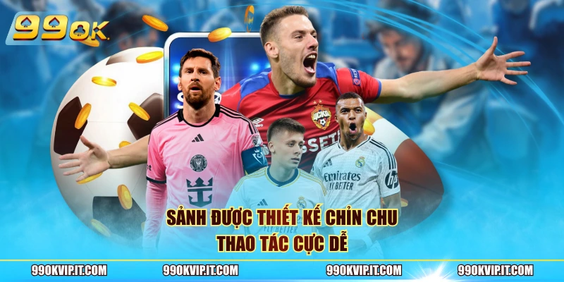 Sảnh được thiết kế chỉn chu, thao tác cực dễ